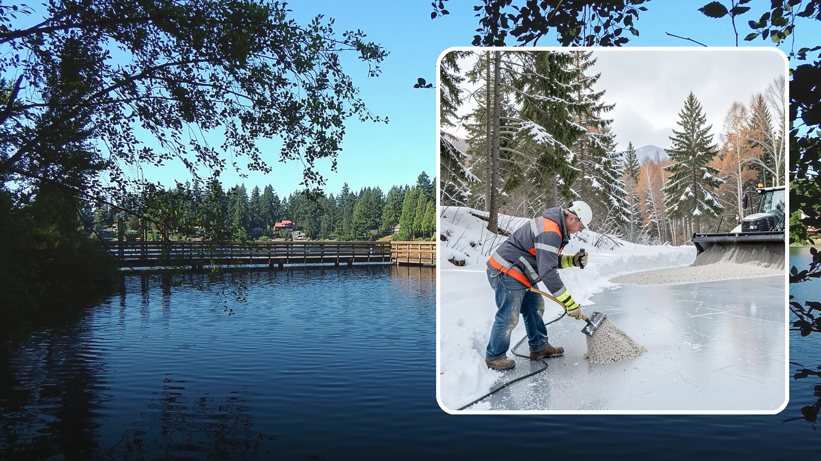 Heat Cable Installation in Federal Way, King County, WA - We install roof heat cables that keep drainage paths open and stop ice dams from forming.