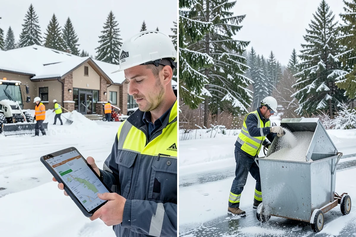Heat Cable Installation in Federal Way, King County, WA - Inspect the roof to map recurring ice dam locations