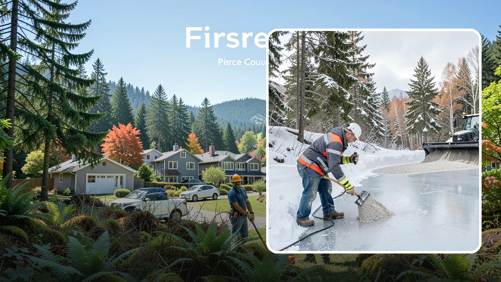 Heat Cable Installation in Fircrest, Pierce County, WA - We install roof heat cables that keep drainage paths open and stop ice dams from forming.