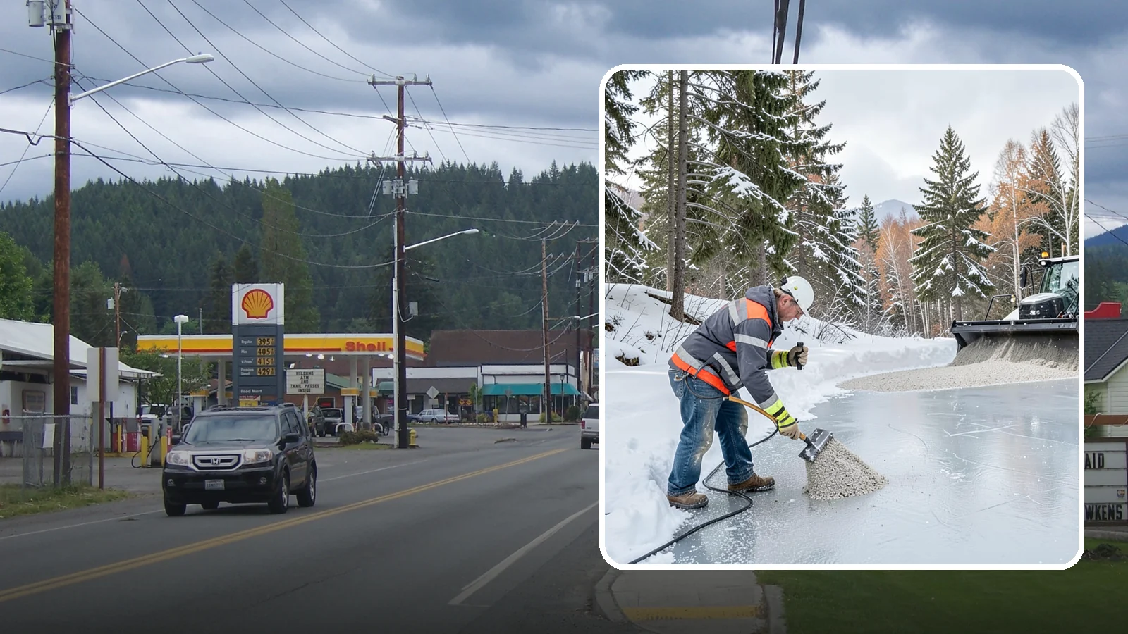 Heat Cable Installation in Granite Falls, Snohomish County, WA - We install roof heat cables that keep drainage paths open and stop ice dams from forming.