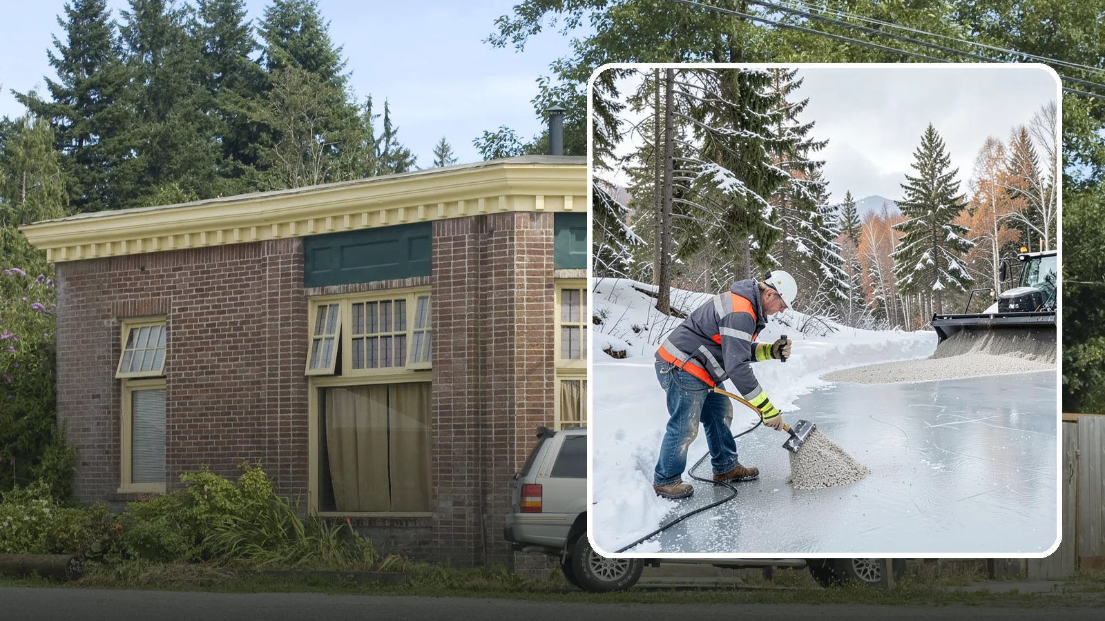 Heat Cable Installation in Hamilton, Skagit County, WA - We install roof heat cables that keep drainage paths open and stop ice dams from forming.