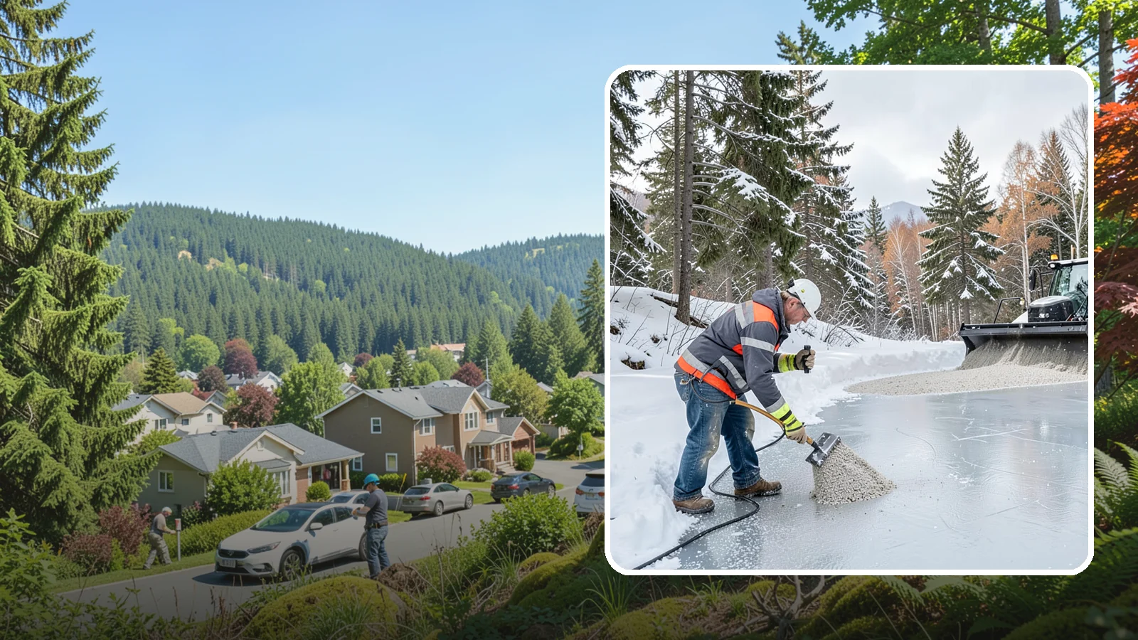 Heat Cable Installation in Index, Snohomish County, WA - We install roof heat cables that keep drainage paths open and stop ice dams from forming.