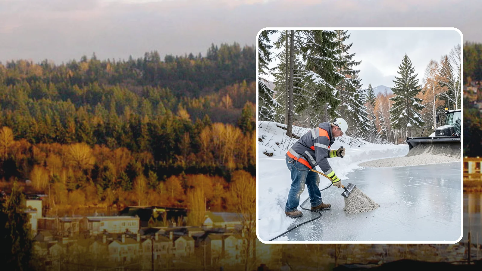 Heat Cable Installation in Kenmore, King County, WA - We install roof heat cables that keep drainage paths open and stop ice dams from forming.