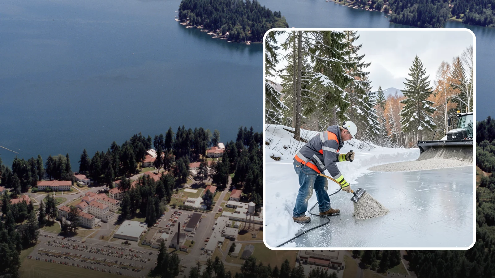 Heat Cable Installation in Lakewood, Pierce County, WA - We install roof heat cables that keep drainage paths open and stop ice dams from forming.