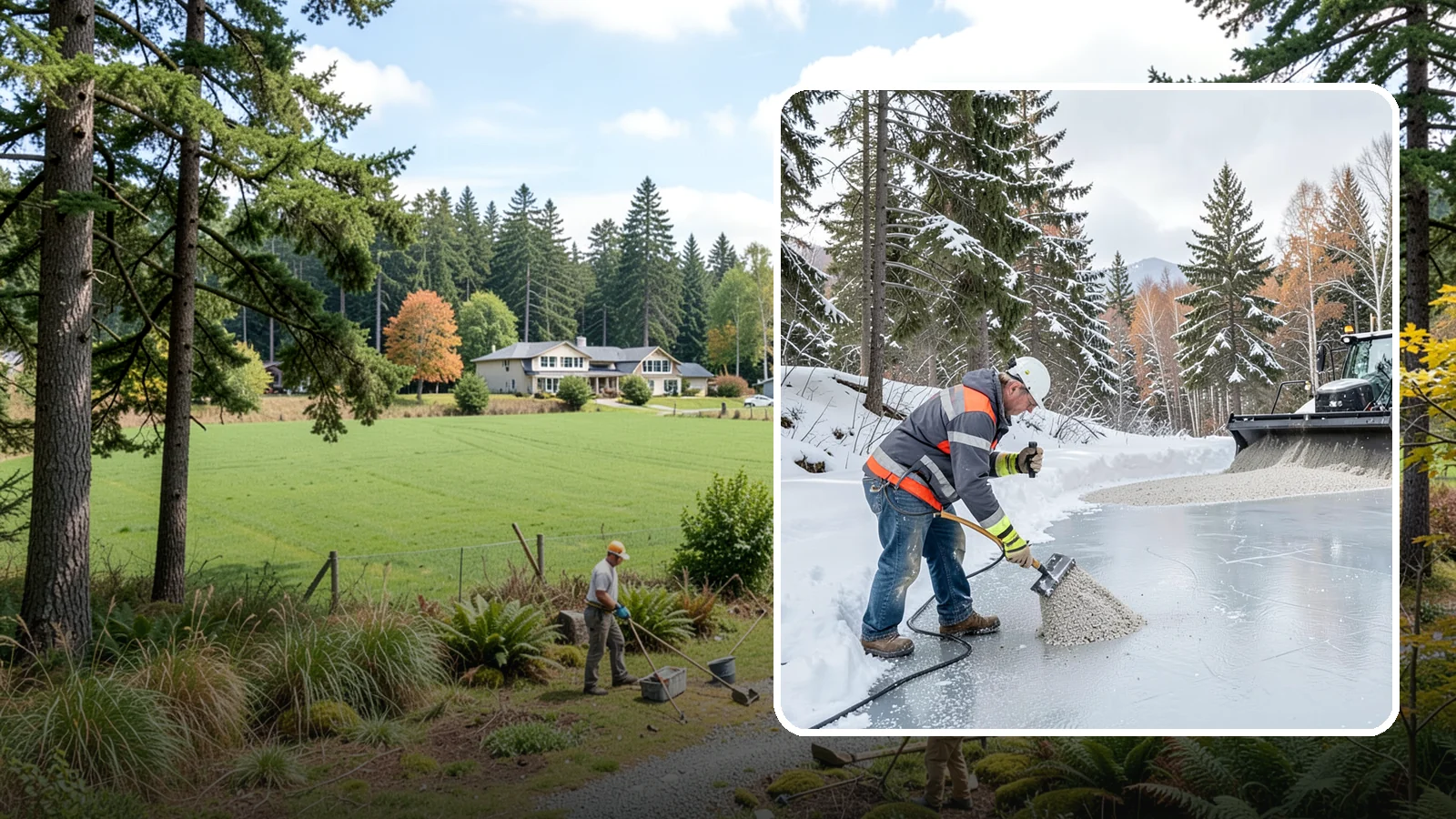 Heat Cable Installation in Lyman, Skagit County, WA - We install roof heat cables that keep drainage paths open and stop ice dams from forming.