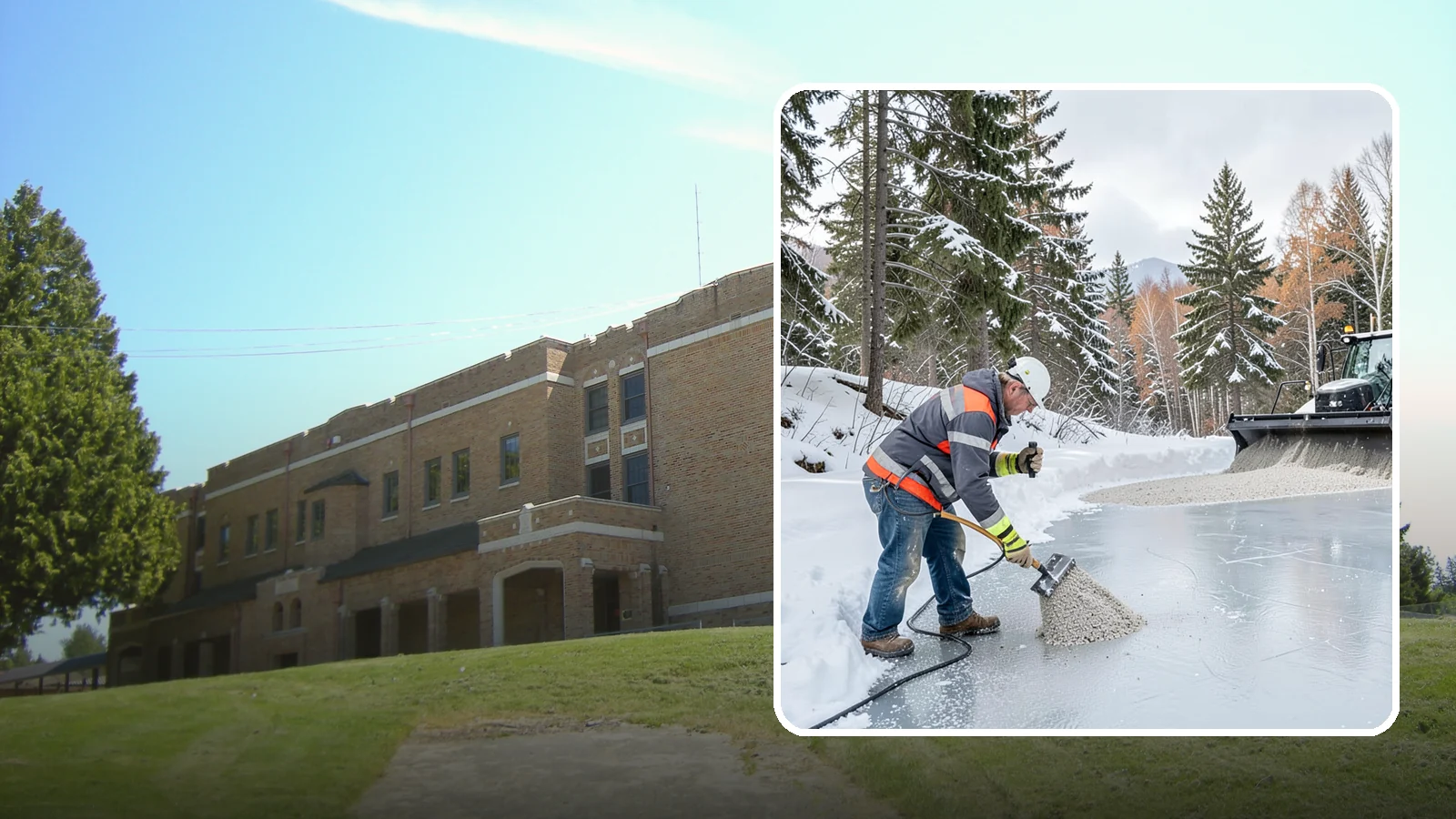 Heat Cable Installation in Maple Valley, King County, WA - We install roof heat cables that keep drainage paths open and stop ice dams from forming.