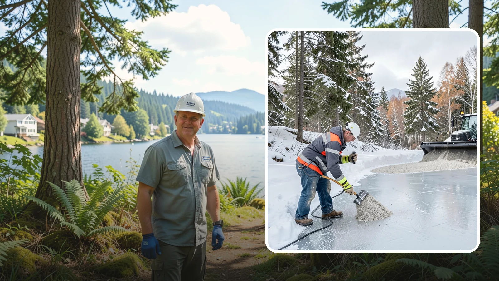 Heat Cable Installation in Milton, King County, WA - We install roof heat cables that keep drainage paths open and stop ice dams from forming.