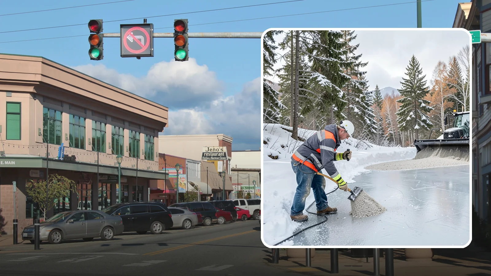 Heat Cable Installation in Monroe, Snohomish County, WA - We install roof heat cables that keep drainage paths open and stop ice dams from forming.