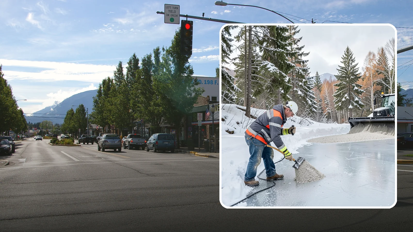 Heat Cable Installation in North Bend, King County, WA - We install roof heat cables that keep drainage paths open and stop ice dams from forming.