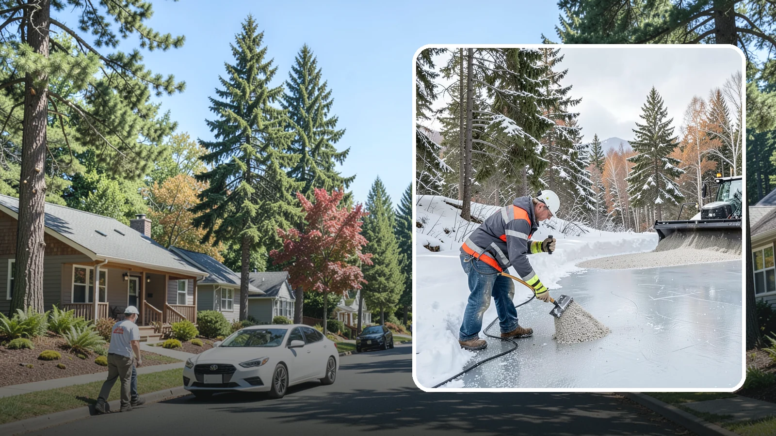Heat Cable Installation in Orting, Pierce County, WA - We install roof heat cables that keep drainage paths open and stop ice dams from forming.