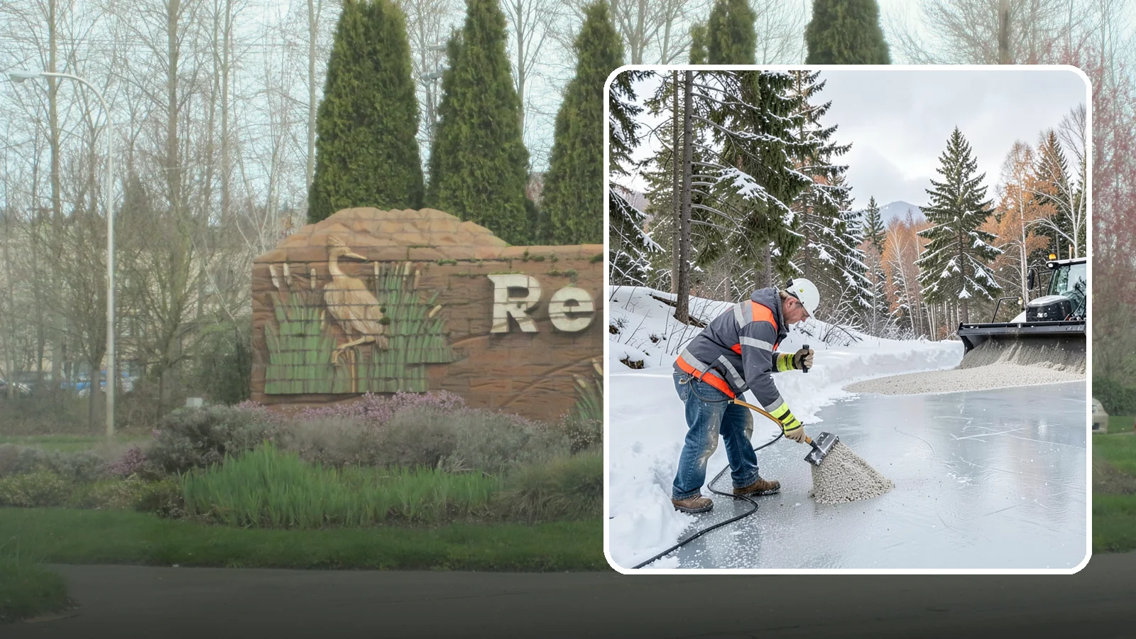 Heat Cable Installation in Renton, King County, WA - We install roof heat cables that keep drainage paths open and stop ice dams from forming.