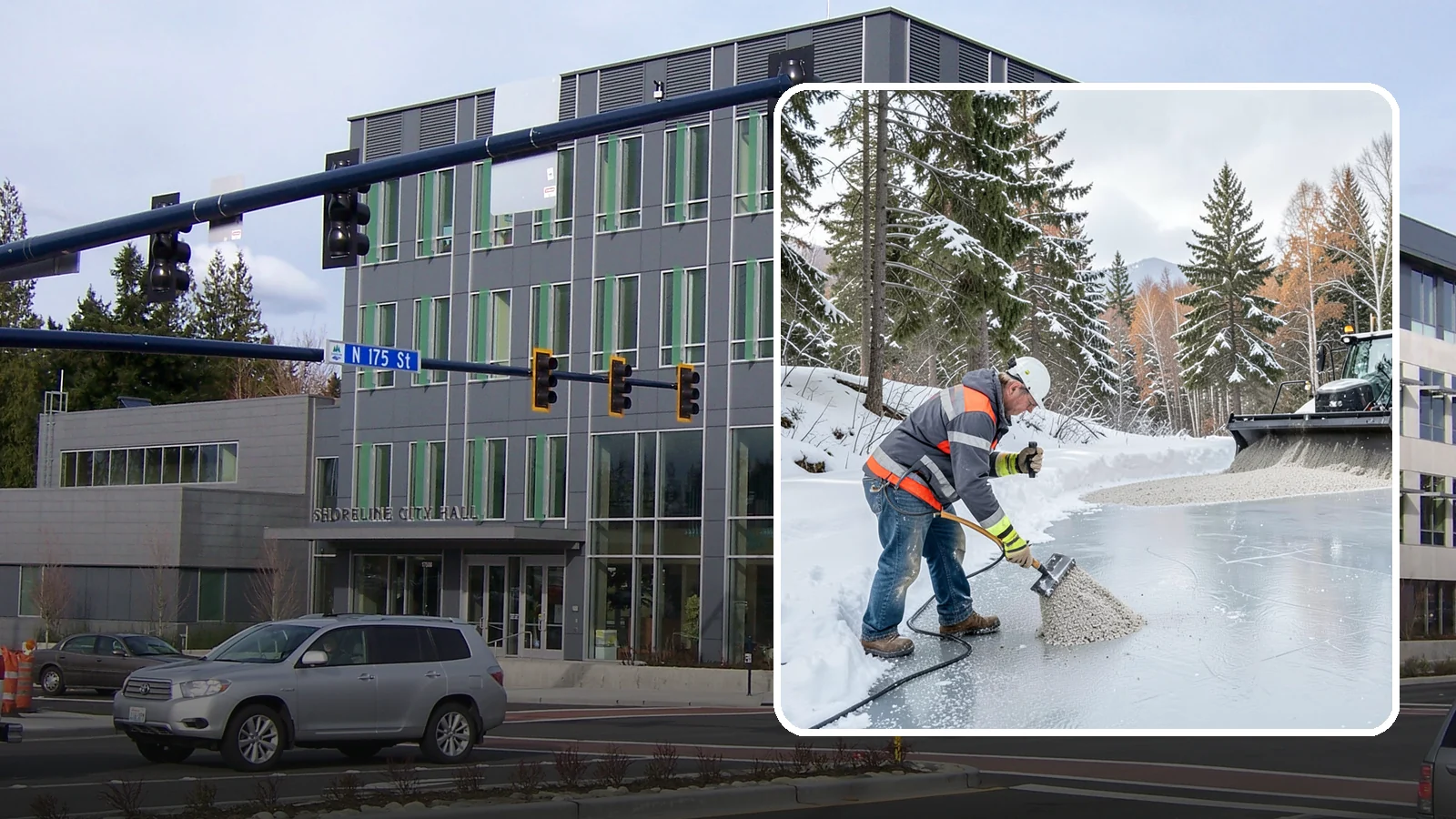 Heat Cable Installation in Shoreline, King County, WA - We install roof heat cables that keep drainage paths open and stop ice dams from forming.