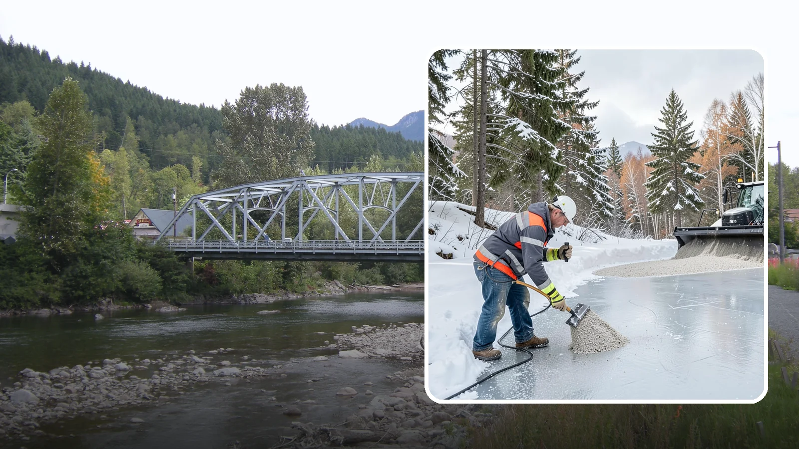 Heat Cable Installation in Skykomish, King County, WA - We install roof heat cables that keep drainage paths open and stop ice dams from forming.