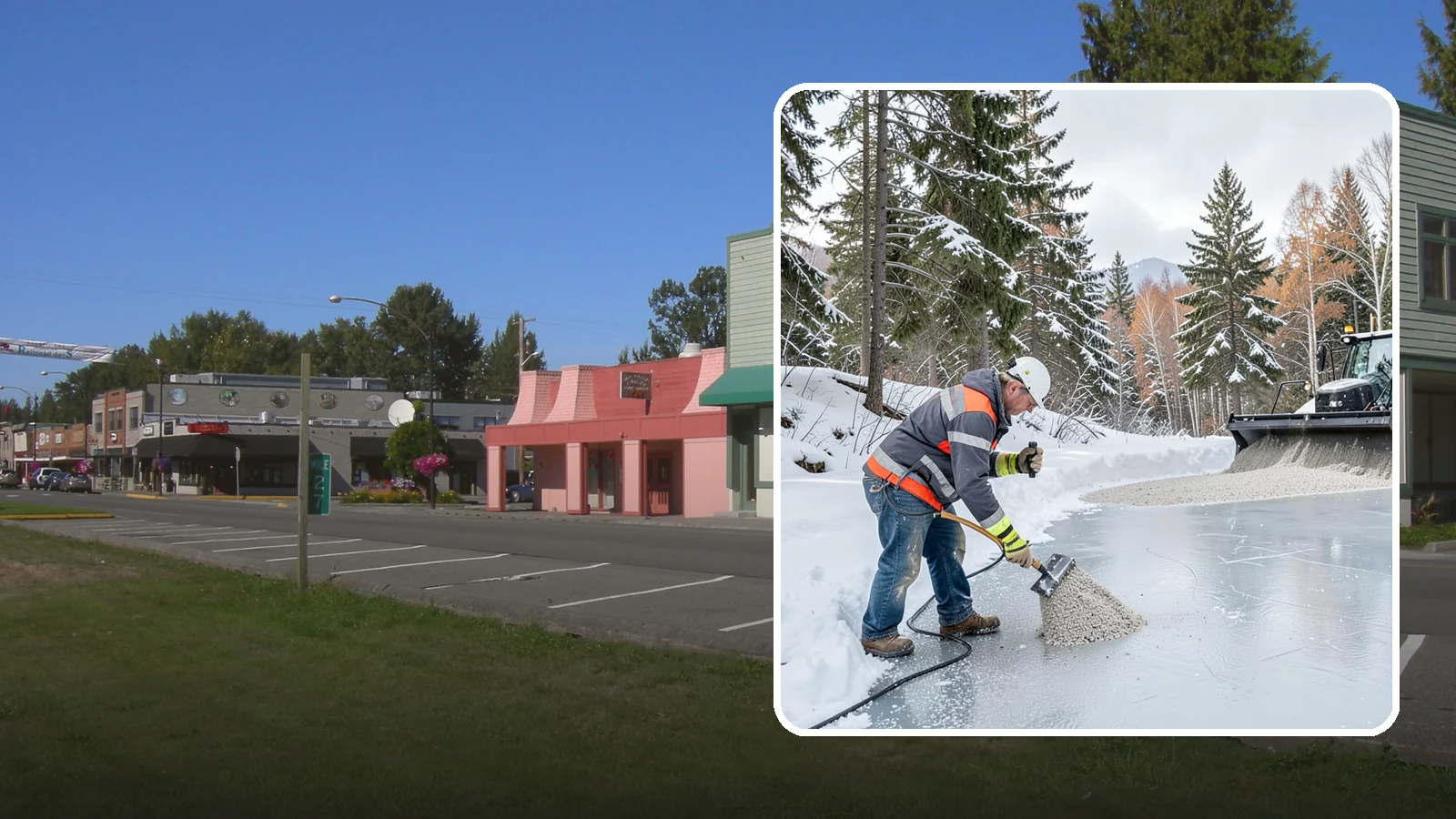 Heat Cable Installation in Snoqualmie, King County, WA - We install roof heat cables that keep drainage paths open and stop ice dams from forming.