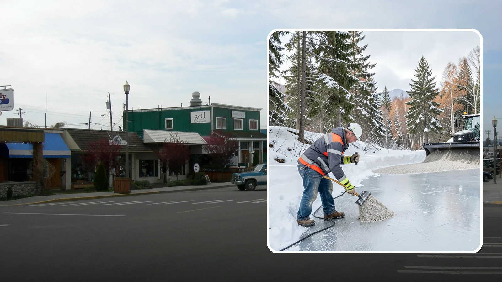 Heat Cable Installation in Stanwood, Snohomish County, WA - We install roof heat cables that keep drainage paths open and stop ice dams from forming.
