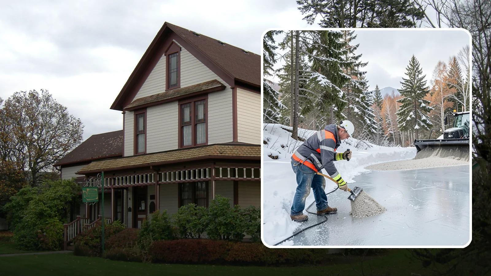 Heat Cable Installation in Sumner, Pierce County, WA - We install roof heat cables that keep drainage paths open and stop ice dams from forming.