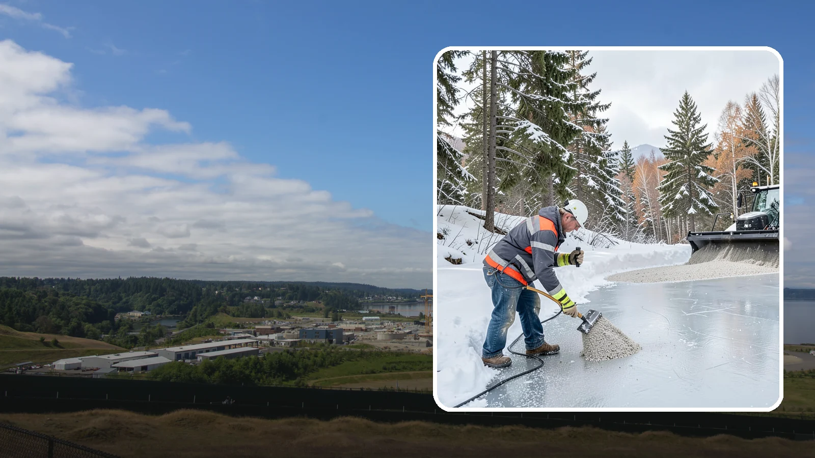 Heat Cable Installation in University Place, Pierce County, WA - We install roof heat cables that keep drainage paths open and stop ice dams from forming.