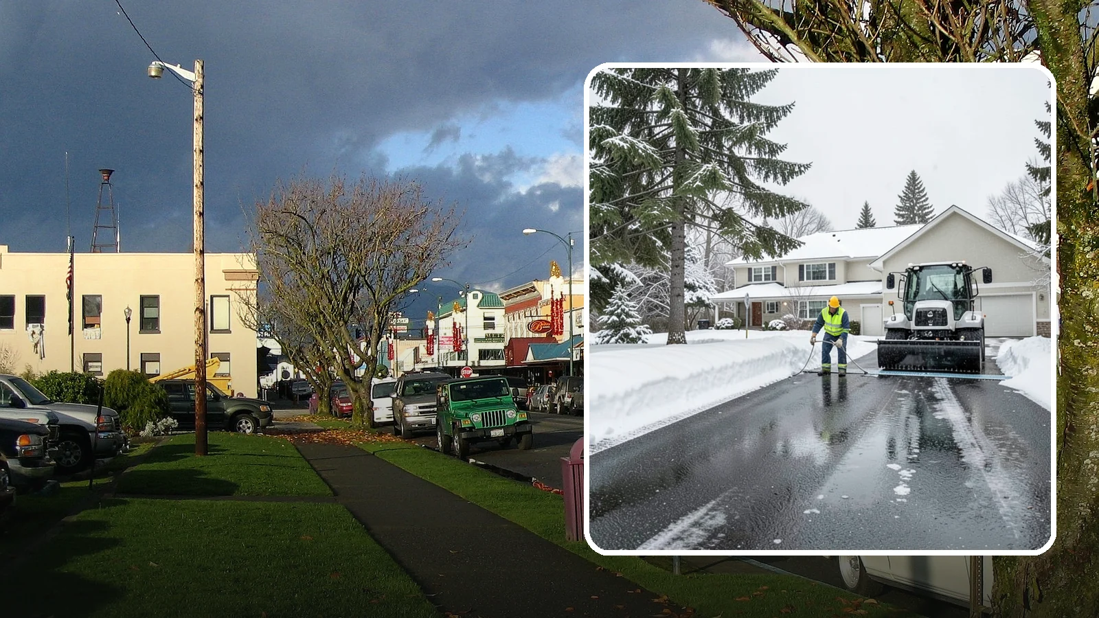 Heated Driveway Maintenance in Arlington, Snohomish County, WA - We monitor and support heated driveway systems so they perform through Western Washington's wet snow.
