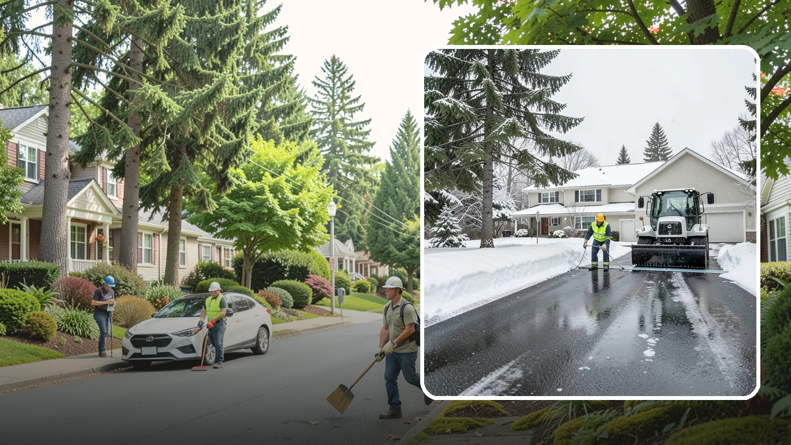 Heated Driveway Maintenance in Beaux Arts Village, King County, WA - We monitor and support heated driveway systems so they perform through Western Washington's wet snow.