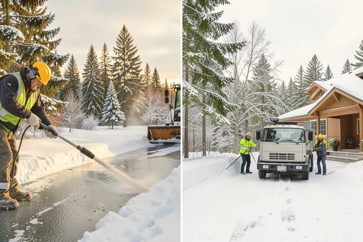 Heated Driveway Maintenance in Bellevue, King County, WA - We verify the system is operating before a forecast event
