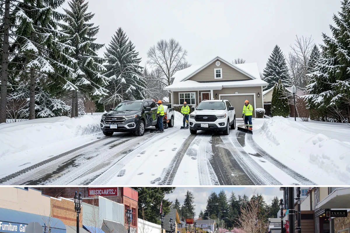 Heated Driveway Maintenance in Bothell, King County, WA - Heated driveway support is most valuable during heavy snow bursts in midwinter.