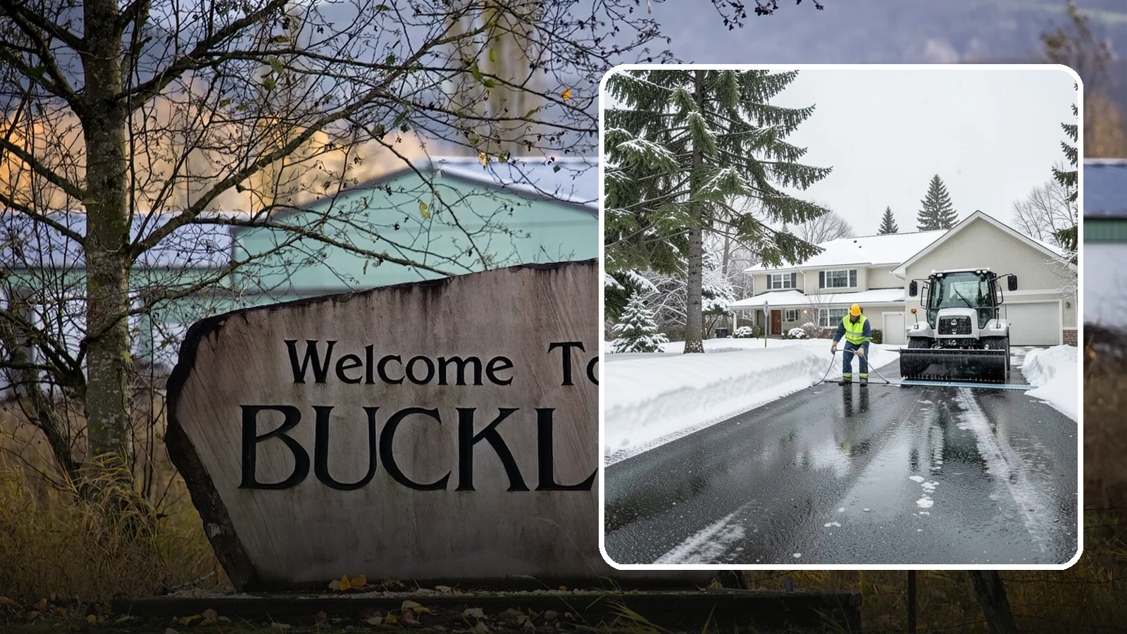 Heated Driveway Maintenance in Buckley, Pierce County, WA - We monitor and support heated driveway systems so they perform through Western Washington's wet snow.