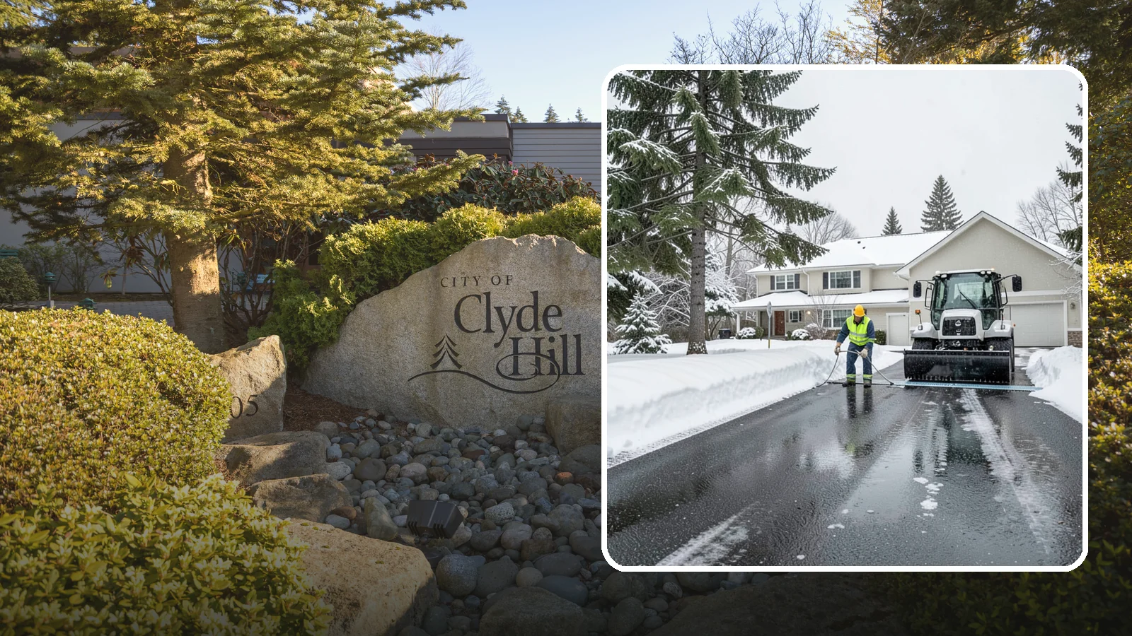 Heated Driveway Maintenance in Clyde Hill, King County, WA - We monitor and support heated driveway systems so they perform through Western Washington's wet snow.