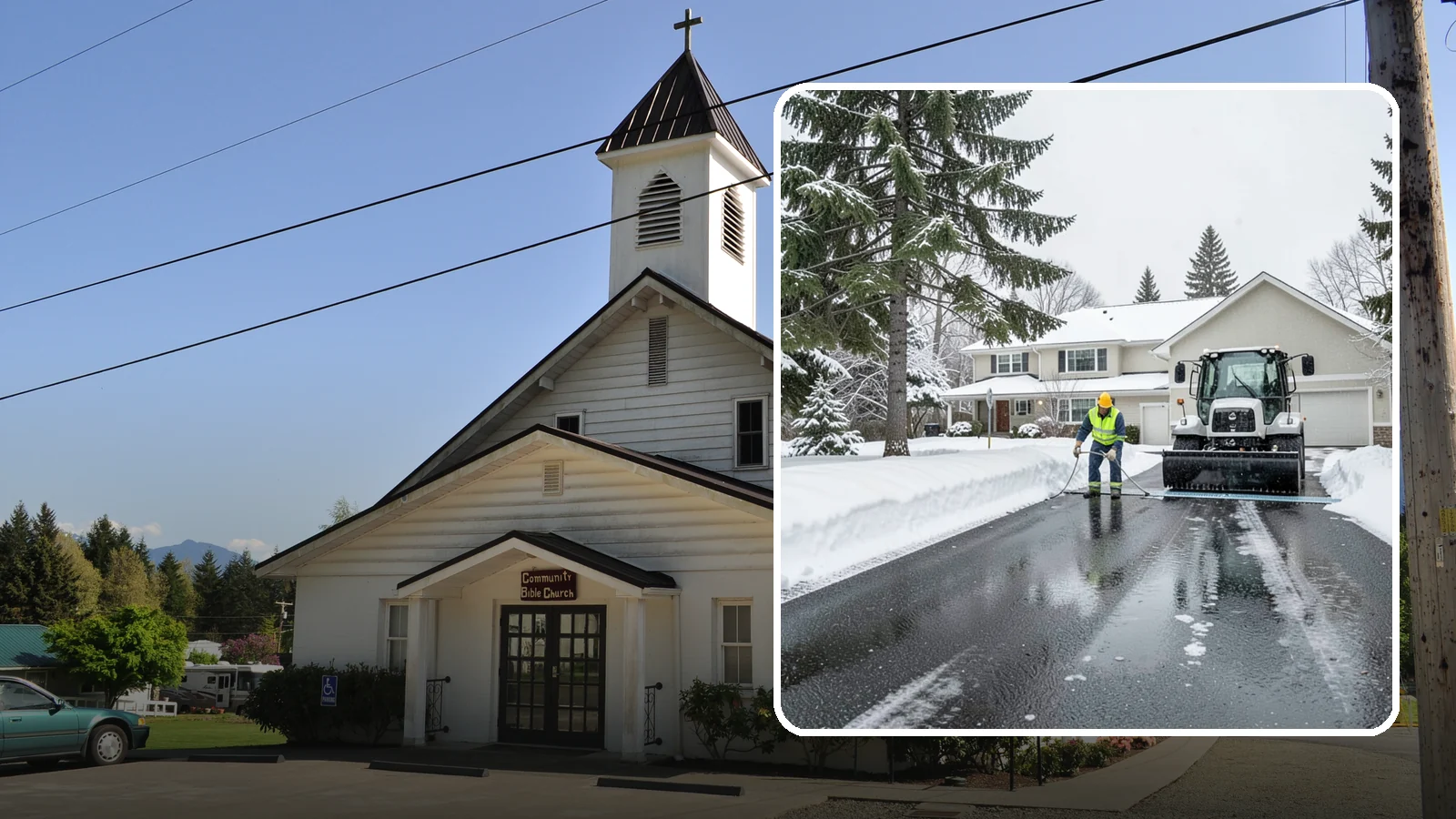 Heated Driveway Maintenance in Concrete, Skagit County, WA - We monitor and support heated driveway systems so they perform through Western Washington's wet snow.