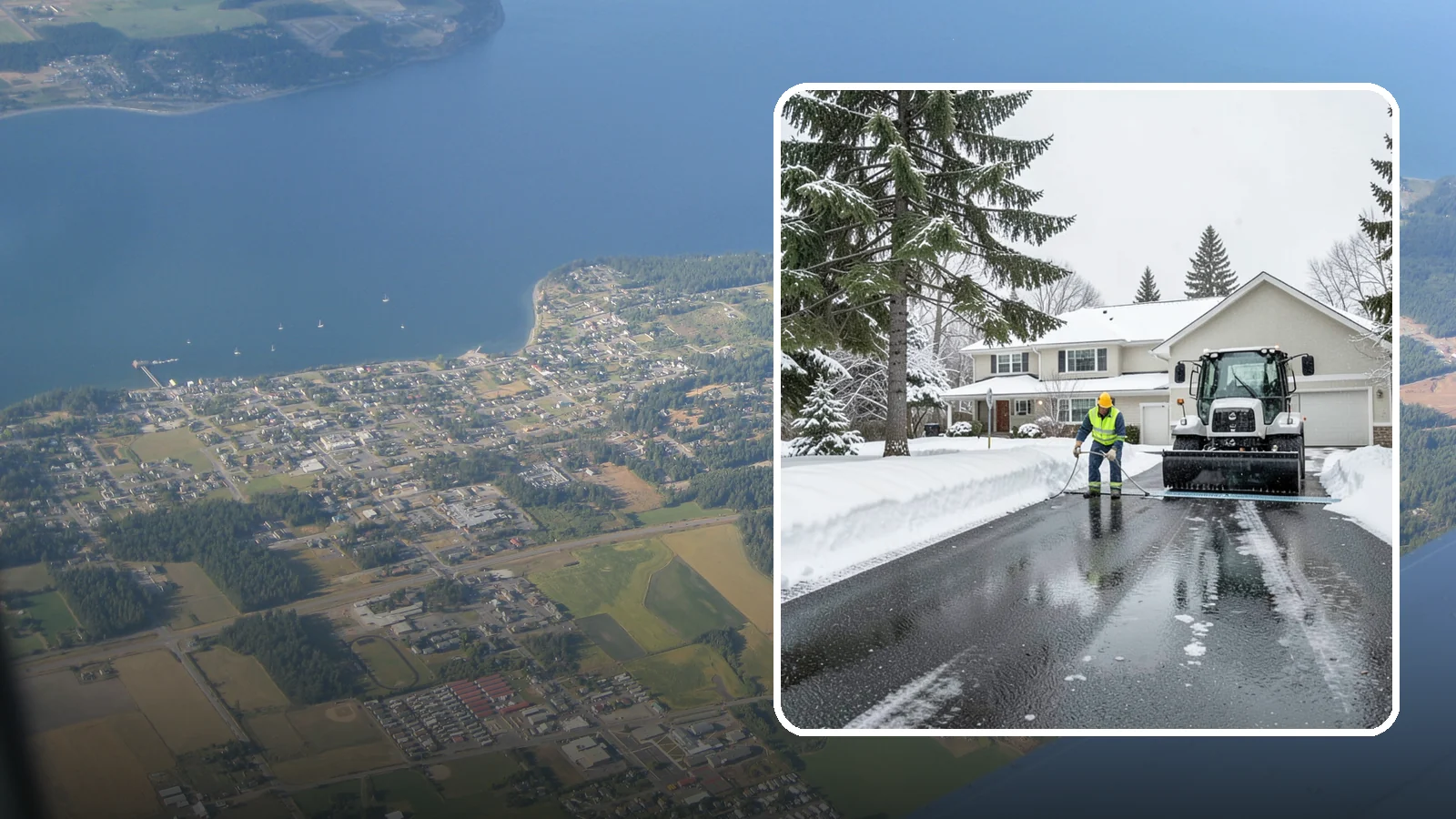 Heated Driveway Maintenance in Coupeville, Island County, WA - We monitor and support heated driveway systems so they perform through Western Washington's wet snow.