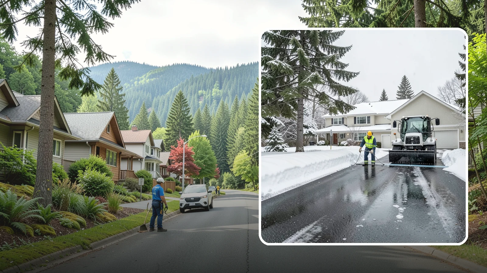 Heated Driveway Maintenance in Darrington, Snohomish County, WA - We monitor and support heated driveway systems so they perform through Western Washington's wet snow.