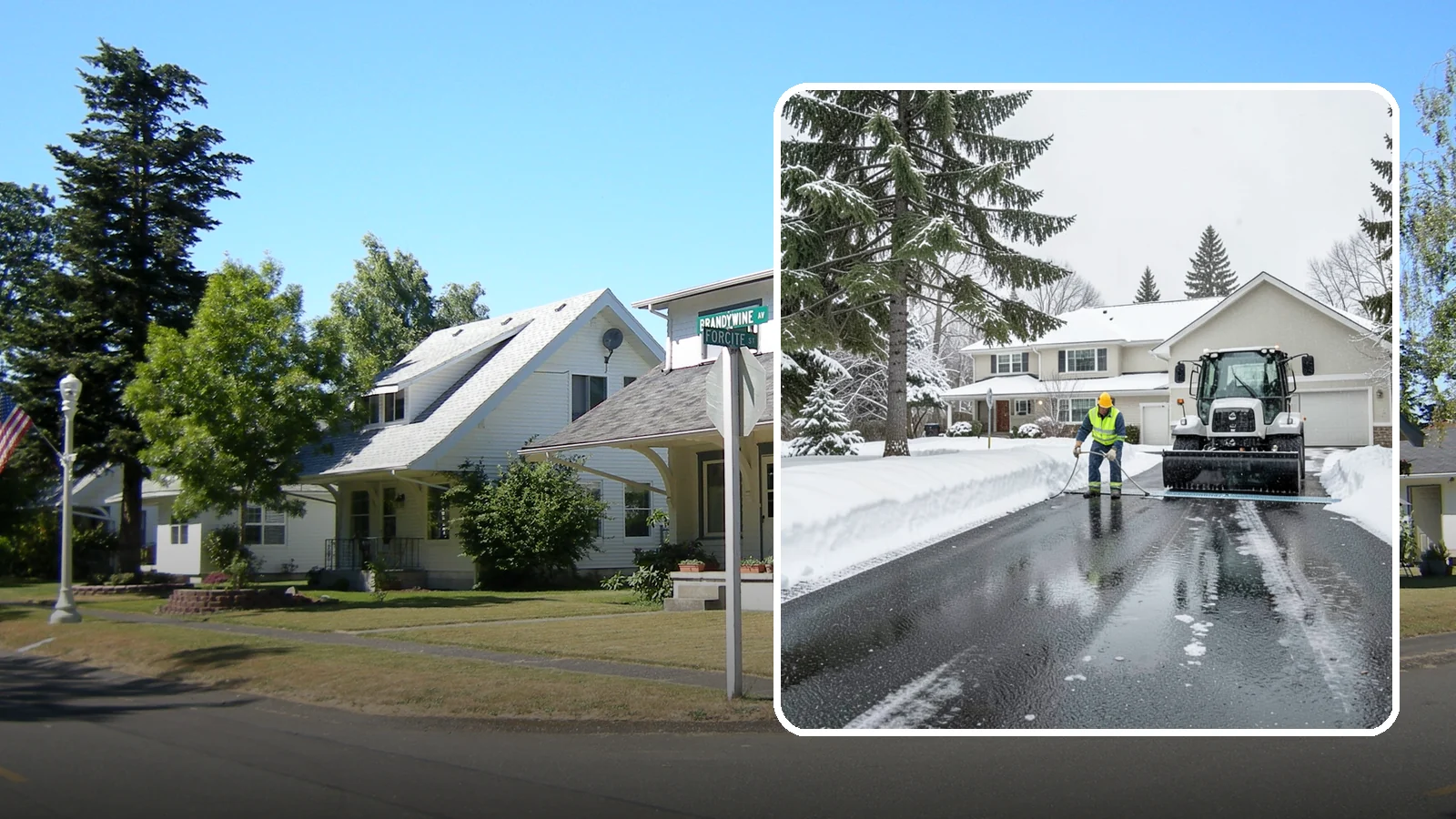 Heated Driveway Maintenance in DuPont, Pierce County, WA - We monitor and support heated driveway systems so they perform through Western Washington's wet snow.