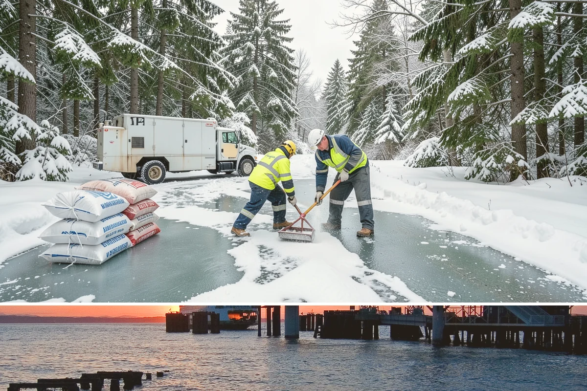 Heated Driveway Maintenance in Edmonds, Snohomish County, WA - Heated driveway support is most valuable during heavy snow bursts in midwinter.