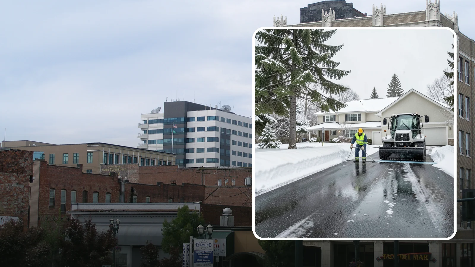 Heated Driveway Maintenance in Everett, Snohomish County, WA - We monitor and support heated driveway systems so they perform through Western Washington's wet snow.