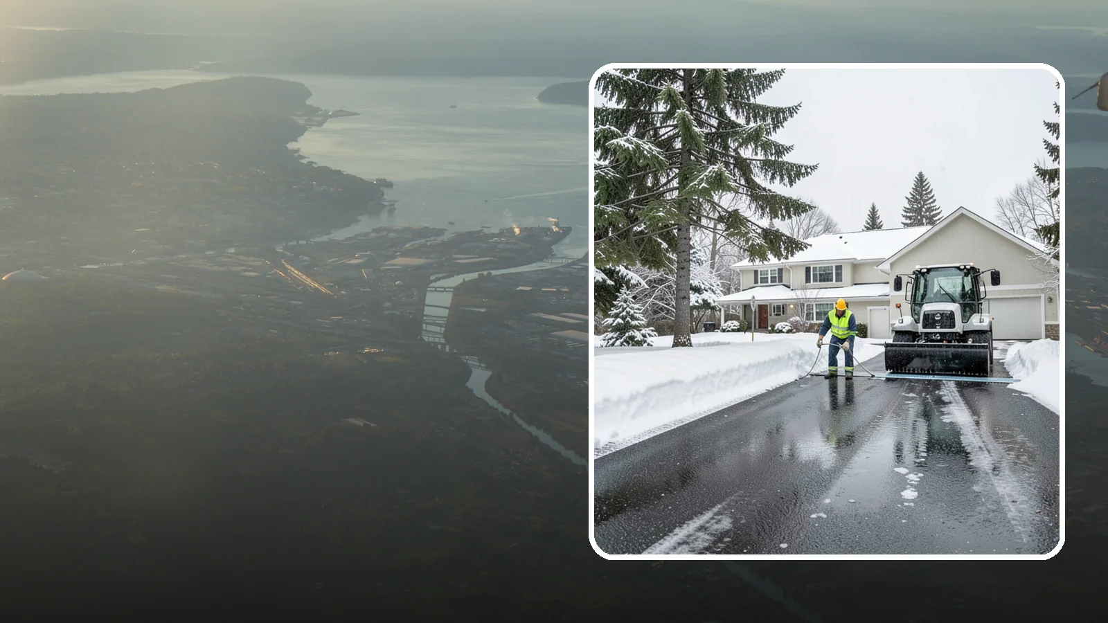 Heated Driveway Maintenance in Fife, Pierce County, WA - We monitor and support heated driveway systems so they perform through Western Washington's wet snow.