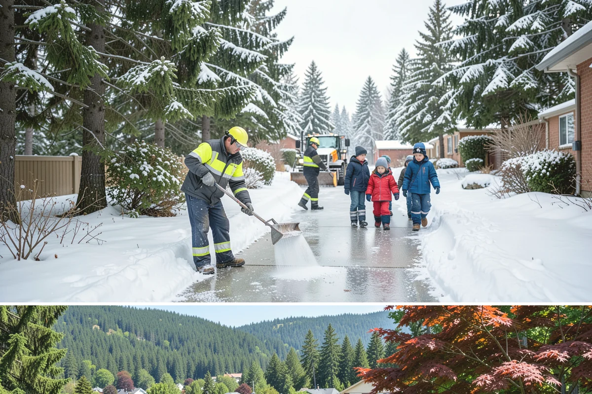 Heated Driveway Maintenance in Index, Snohomish County, WA - Heated driveway support is most valuable during heavy snow bursts in midwinter.