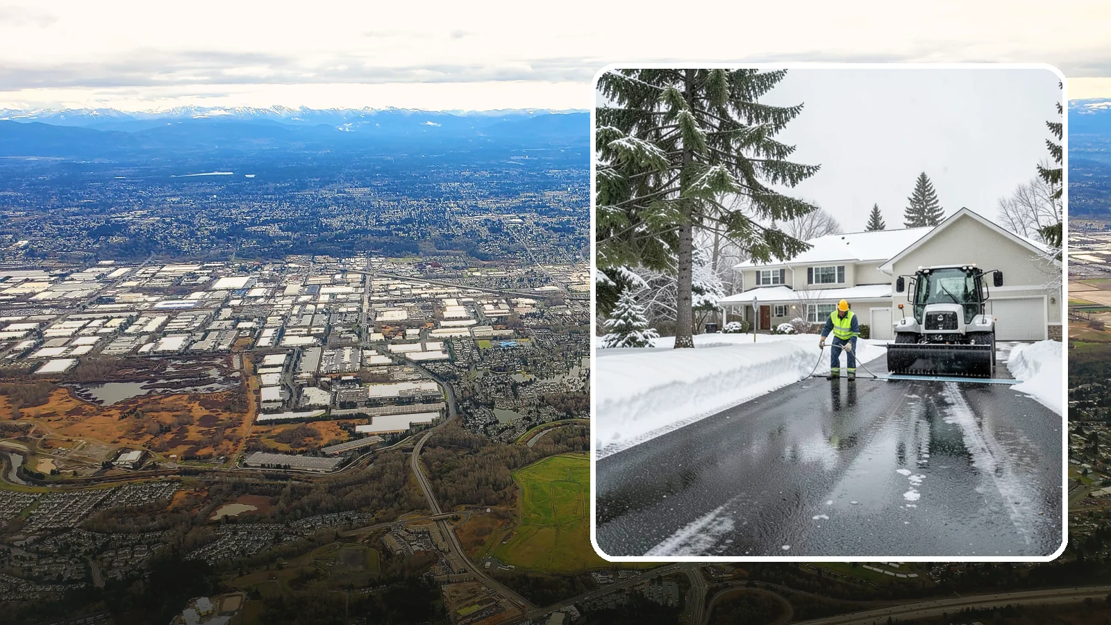 Heated Driveway Maintenance in Kent, King County, WA - We monitor and support heated driveway systems so they perform through Western Washington's wet snow.