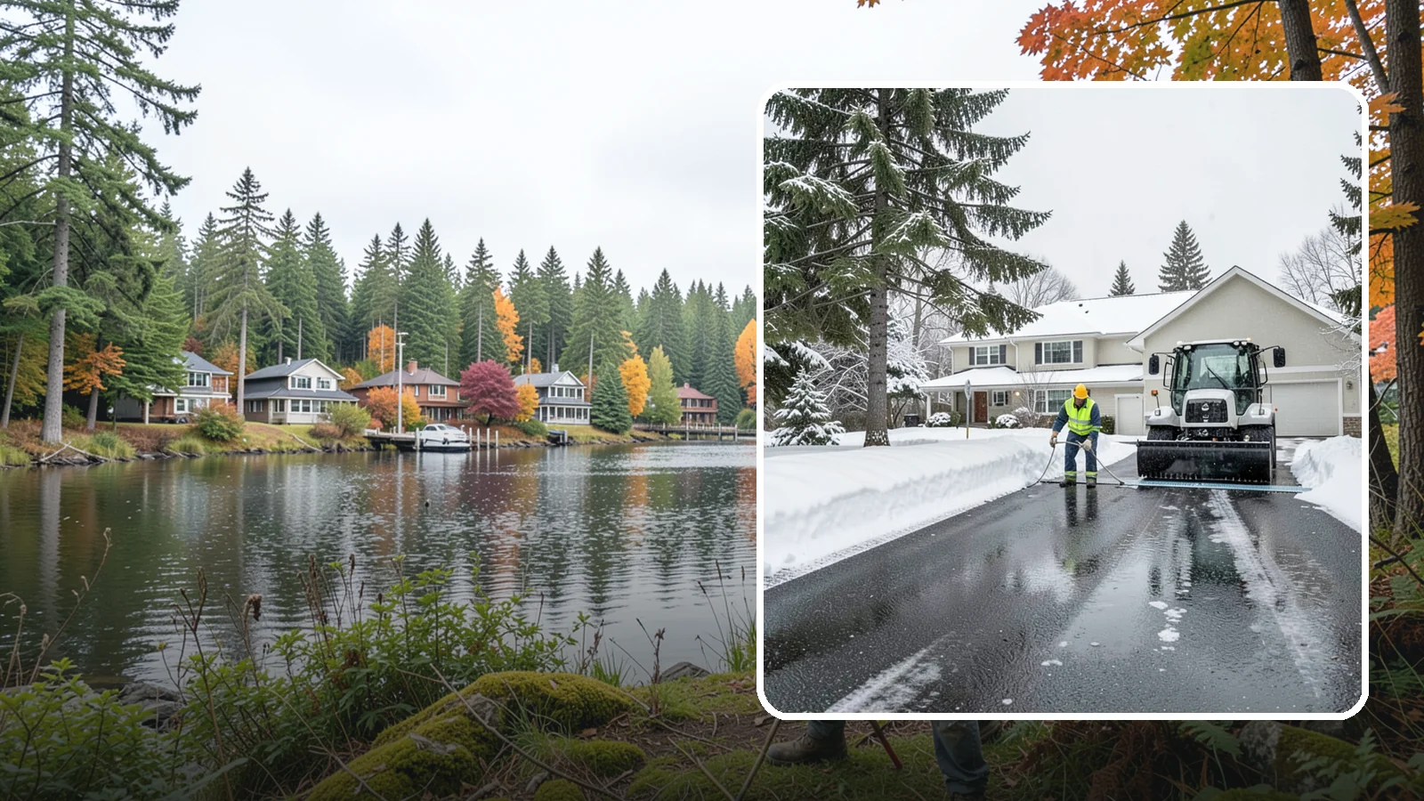 Heated Driveway Maintenance in La Conner, Skagit County, WA - We monitor and support heated driveway systems so they perform through Western Washington's wet snow.