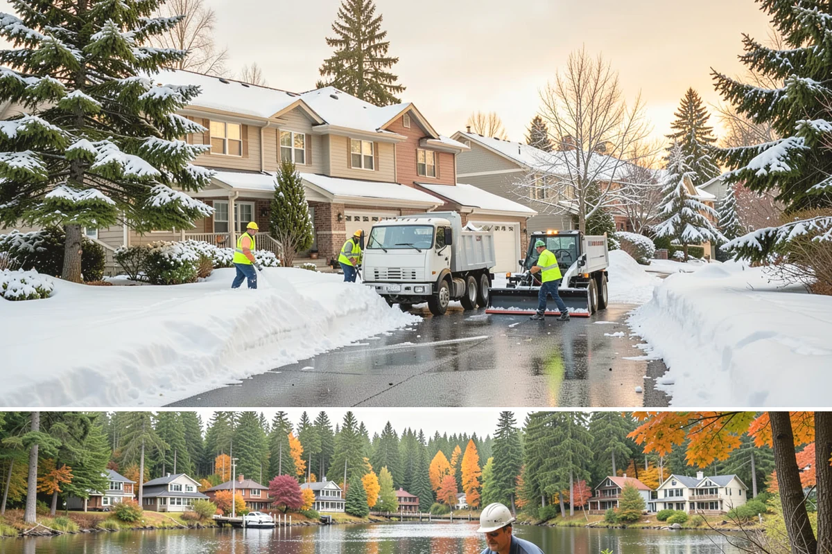 Heated Driveway Maintenance in La Conner, Skagit County, WA - Heated driveway support is most valuable during heavy snow bursts in midwinter.