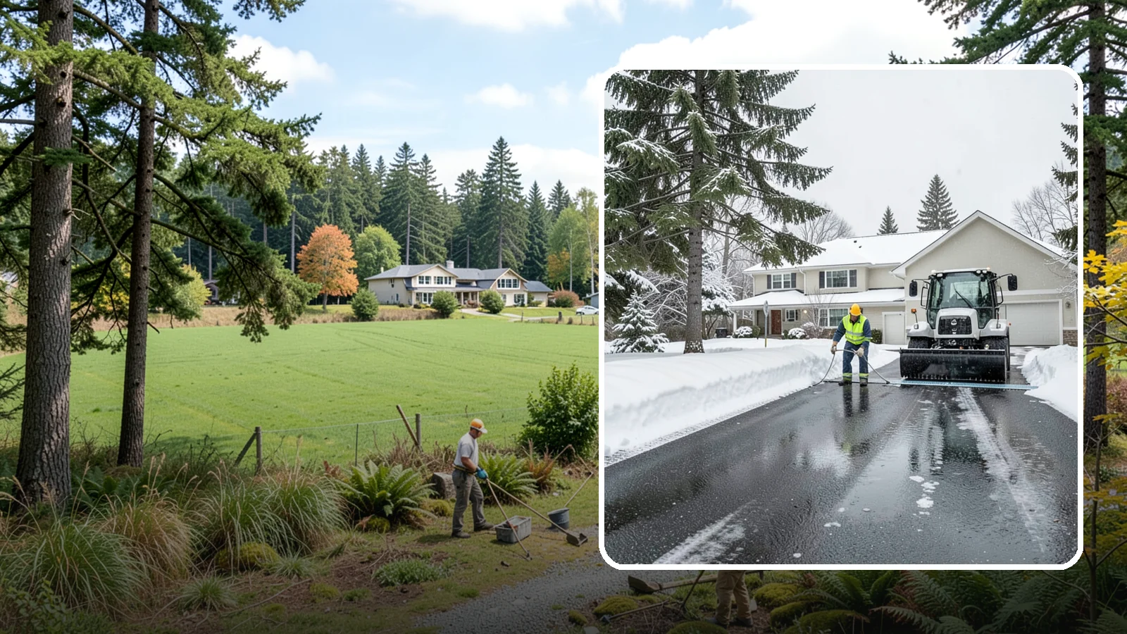 Heated Driveway Maintenance in Lyman, Skagit County, WA - We monitor and support heated driveway systems so they perform through Western Washington's wet snow.
