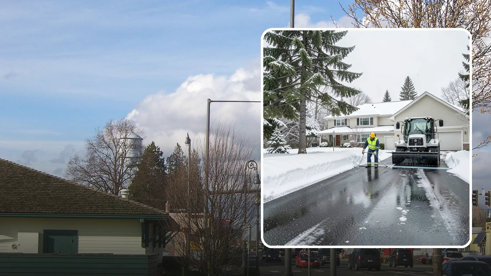 Heated Driveway Maintenance in Marysville, Snohomish County, WA - We monitor and support heated driveway systems so they perform through Western Washington's wet snow.