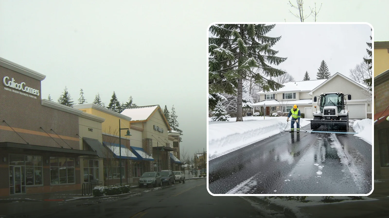 Heated Driveway Maintenance in Mill Creek, Snohomish County, WA - We monitor and support heated driveway systems so they perform through Western Washington's wet snow.