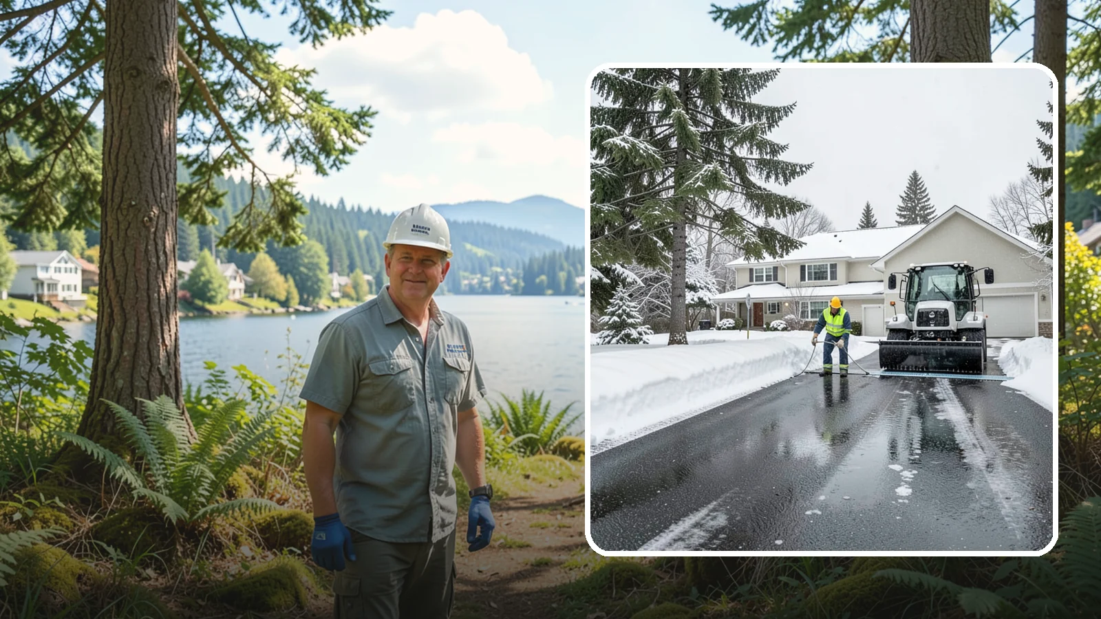 Heated Driveway Maintenance in Milton, King County, WA - We monitor and support heated driveway systems so they perform through Western Washington's wet snow.