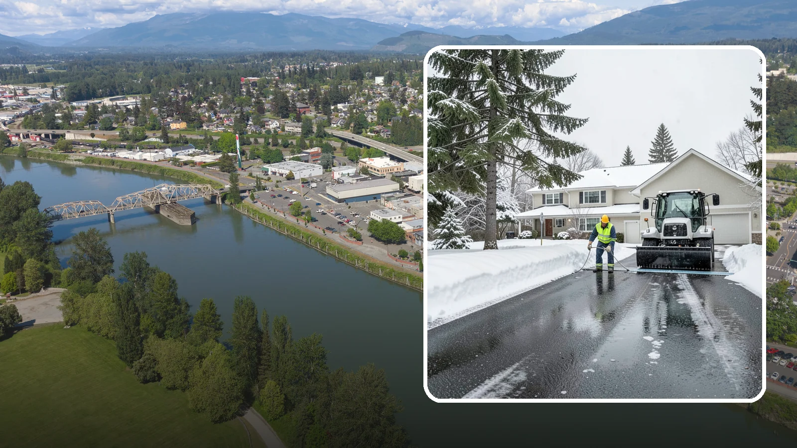 Heated Driveway Maintenance in Mount Vernon, Skagit County, WA - We monitor and support heated driveway systems so they perform through Western Washington's wet snow.