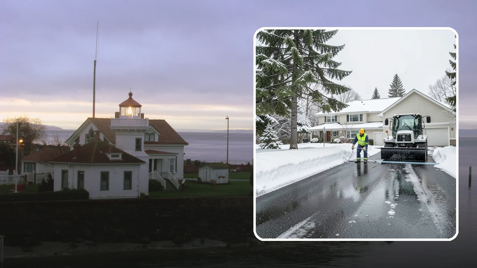 Heated Driveway Maintenance in Mukilteo, Snohomish County, WA - We monitor and support heated driveway systems so they perform through Western Washington's wet snow.