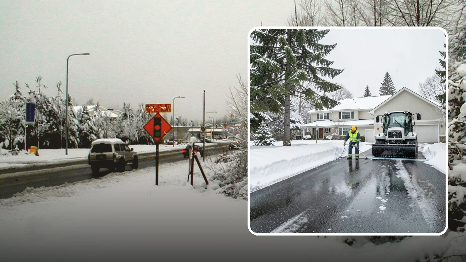 Heated Driveway Maintenance in Newcastle, King County, WA - We monitor and support heated driveway systems so they perform through Western Washington's wet snow.