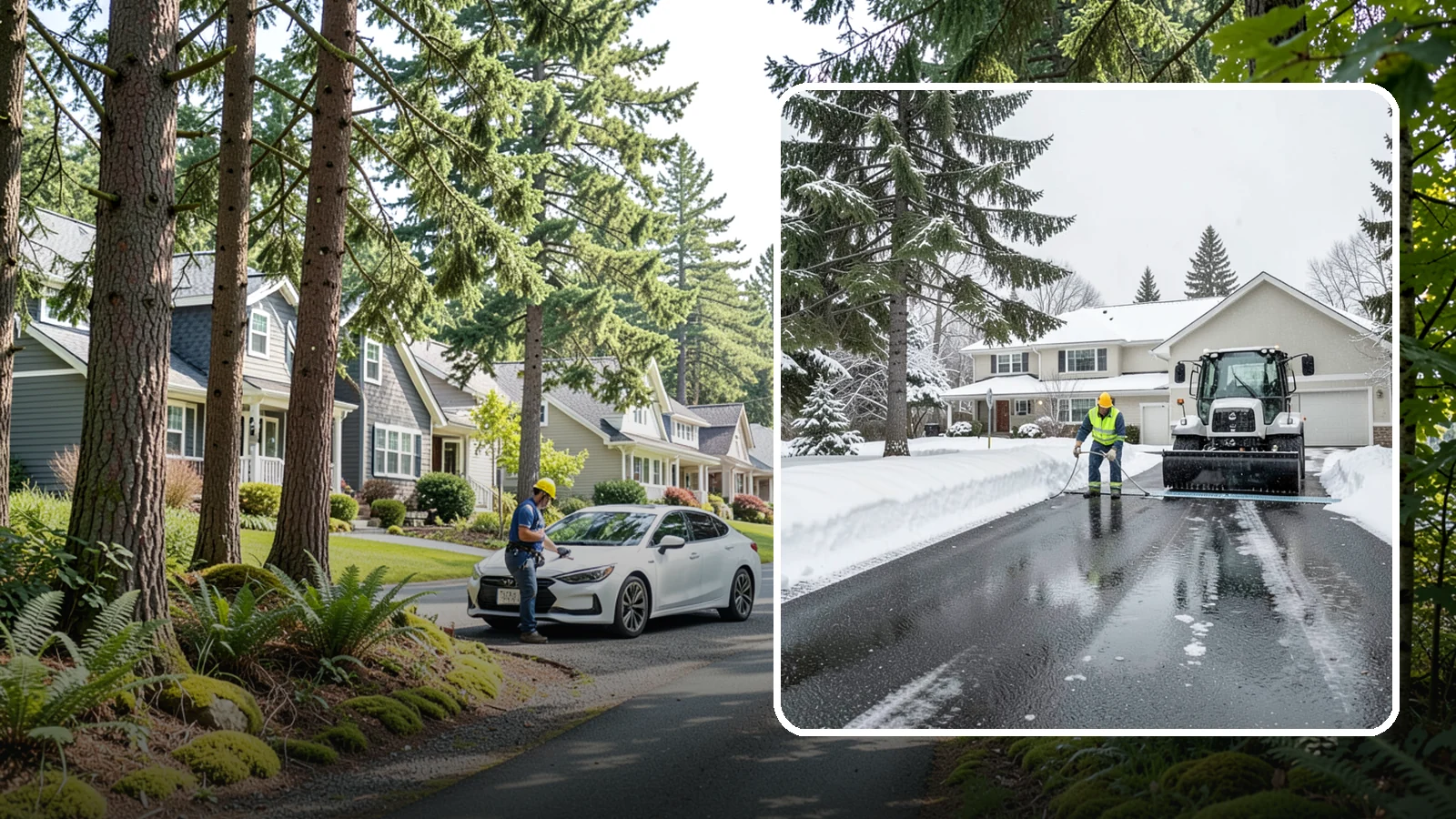Heated Driveway Maintenance in Normandy Park, King County, WA - We monitor and support heated driveway systems so they perform through Western Washington's wet snow.
