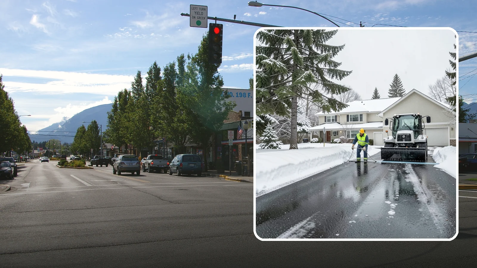 Heated Driveway Maintenance in North Bend, King County, WA - We monitor and support heated driveway systems so they perform through Western Washington's wet snow.