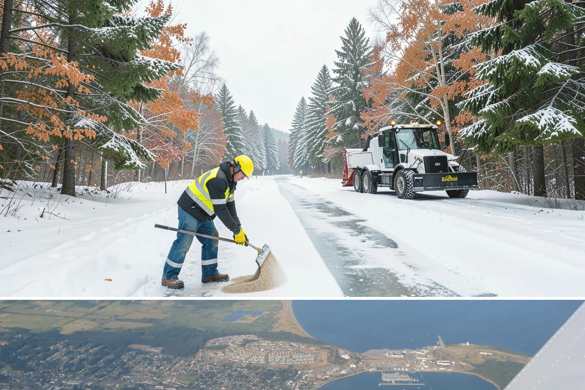 Heated Driveway Maintenance in Oak Harbor, Island County, WA - Heated driveway support is most valuable during heavy snow bursts in midwinter.