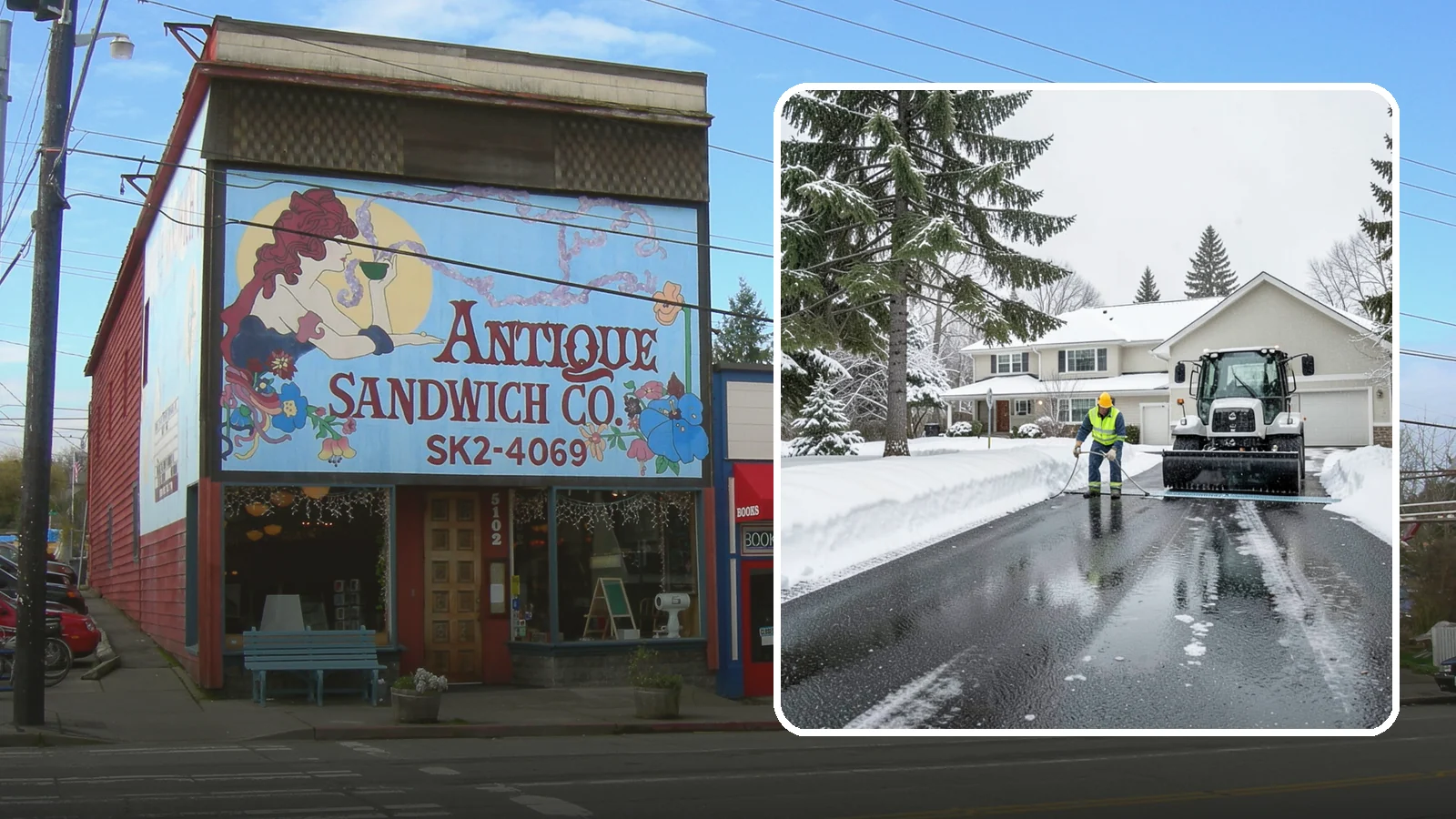 Heated Driveway Maintenance in Ruston, Pierce County, WA - We monitor and support heated driveway systems so they perform through Western Washington's wet snow.