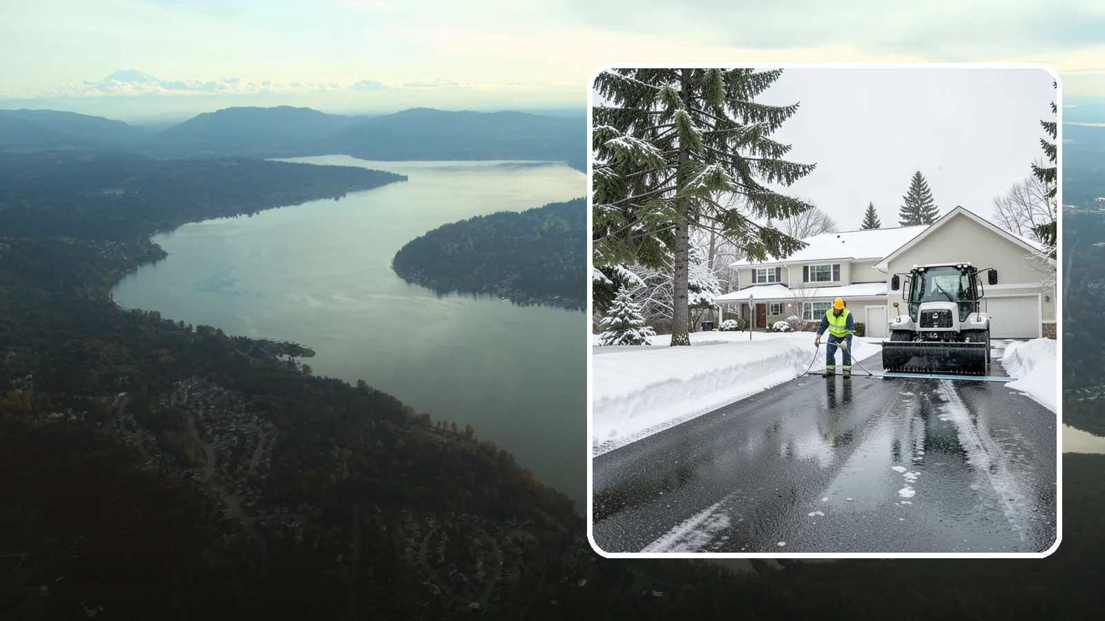 Heated Driveway Maintenance in Sammamish, King County, WA - We monitor and support heated driveway systems so they perform through Western Washington's wet snow.